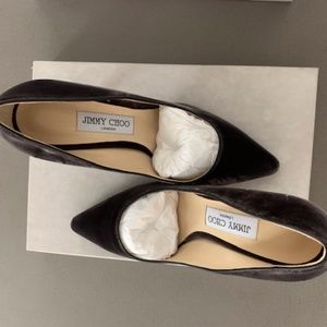 Jimmy Choo Romy 85 Dark Mink
